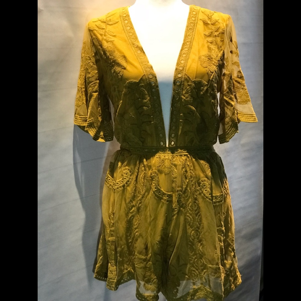 Mellow Yellow Romper